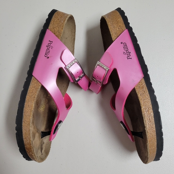 Papillio By Birkenstock Fussbett Gizeh Sandals. - Picture 2 of 13